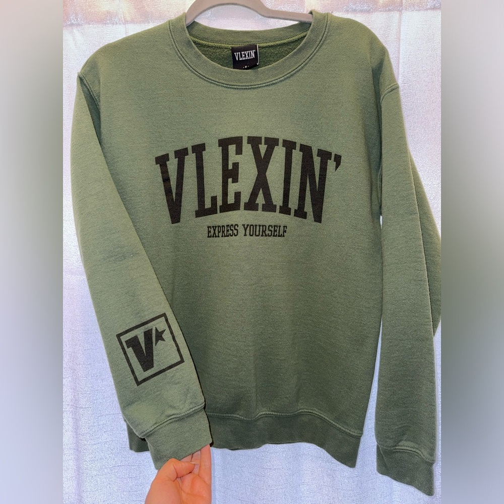 VLEXIN' - Fleece Lined Sweatshirt by Alex Galindo